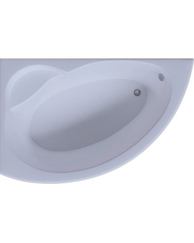 Акриловая ванна Aquatek Аякс 2 170x100 L AYK170-0000085 без гидромассажа с фронтальной панелью с каркасом (вклеенный) со слив-переливом