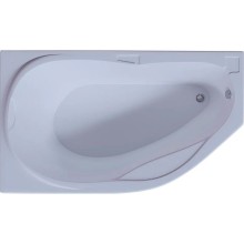 Акриловая ванна Aquatek Таурус 170х100 L TAR170-0000084 без гидромассажа с фронтальной панелью с каркасом (разборный) со слив-переливом