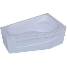 Акриловая ванна Aquatek Медея 170x95 R MED180-0000012 без гидромассажа без панелей с каркасом (вклеенный) со слив-переливом