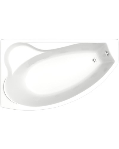 Акриловая ванна Bas Николь 170x104 L В 00027 без гидромассажа