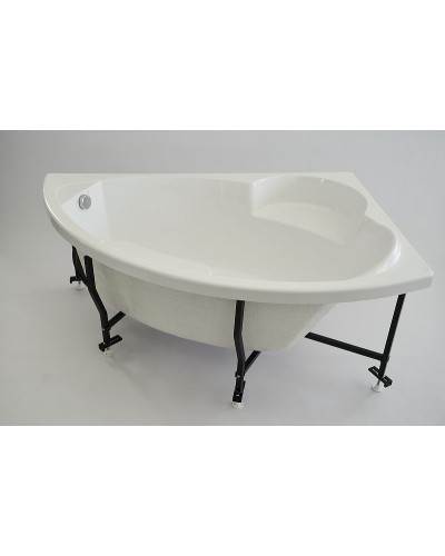 Акриловая ванна Radomir Vannesa Алари 168x120 L 2-76-2-1-0-218 с гидромассажем Баланс Хром