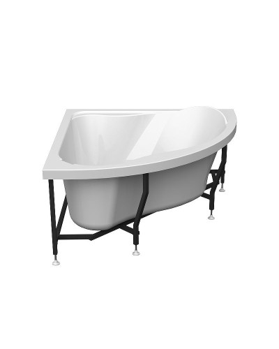 Акриловая ванна Radomir Vannesa Альтея 125x125 2-77-2-0-0-219 с гидромассажем Актив Хром