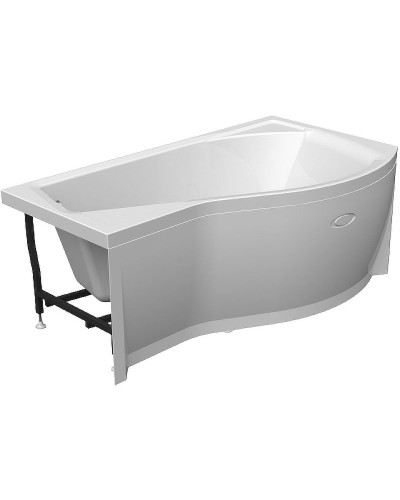 Акриловая ванна Radomir Vannesa Миранда 168х95 R 2-75-2-2-0-209 с гидромассажем Классик Хром