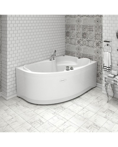 Акриловая ванна Radomir Vannesa Ирма 149х96 R 2-76-2-2-9-216 с гидромассажем Баланс Хром