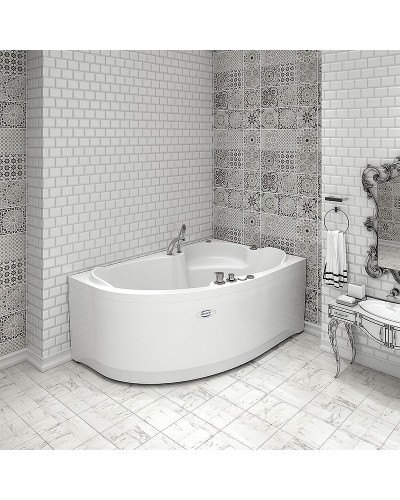 Акриловая ванна Radomir Vannesa Ирма 160х105 R 2-76-2-2-9-229 с гидромассажем Баланс Хром