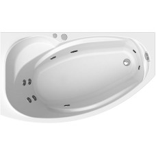 Акриловая ванна Radomir Vannesa София 169х99 L 2-76-2-1-0-223 с гидромассажем Баланс Хром