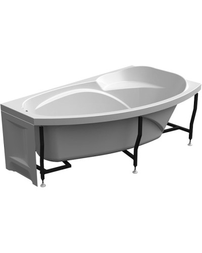 Акриловая ванна Radomir Vannesa София 169х99 R 2-76-2-2-0-223 с гидромассажем Баланс Хром