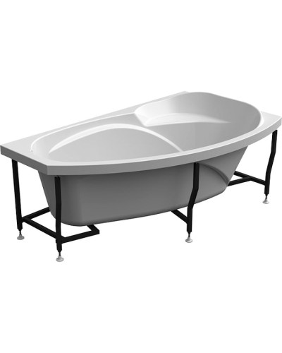 Акриловая ванна Radomir Vannesa София 169х99 R 2-76-2-2-0-223 с гидромассажем Баланс Хром