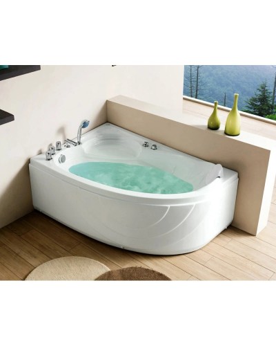 Акриловая гидромассажная ванна 150х100 см L Gemy G9009B L