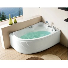 Акриловая гидромассажная ванна 150х100 см R Gemy G9009B R