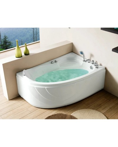 Акриловая гидромассажная ванна 150х100 см R Gemy G9009B R