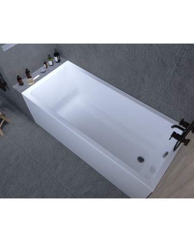 Акриловая ванна Marka One Bianca 160х75 01бья1675 без гидромассажа