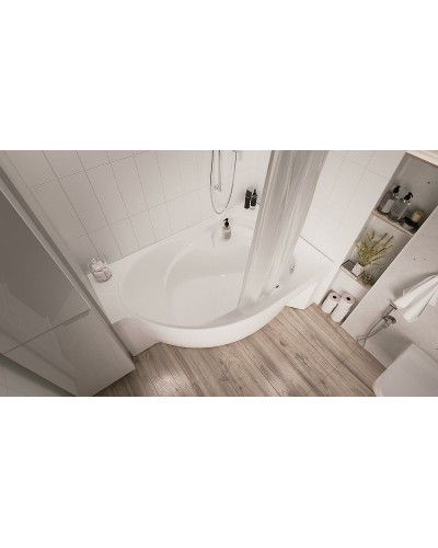 Акриловая ванна Marka One Ergonomika 158-175x110 R 01эрг17511п без гидромассажа