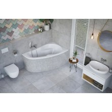 Акриловая ванна Excellent Newa Plus 160х95 R WAEX.NEP16WH без гидромассажа