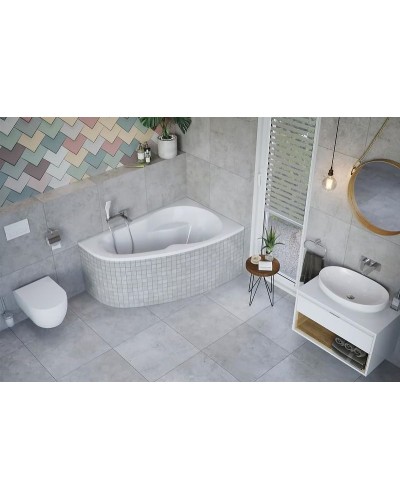 Акриловая ванна Excellent Newa Plus 160х95 R WAEX.NEP16WH без гидромассажа