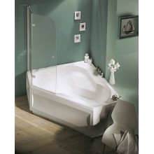 Акриловая ванна Jacob Delafon Bain Douche 145x145 L E6222RU-00 без гидромассажа