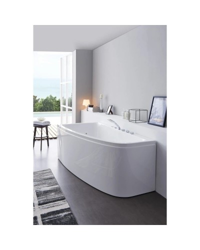 Акриловая гидромассажная ванна 170х85 см SSWW A2203L CGSP