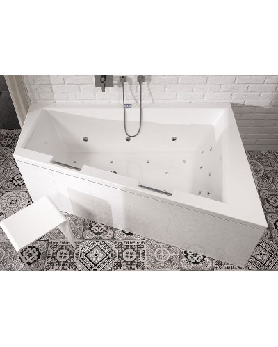 Акриловая ванна Riho Doppio 180x130 B034001005 (BA9100500000000) L без гидромассажа
