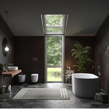 Акриловая ванна Kerasan Nolita 145x78 535001 Без гидромассажа