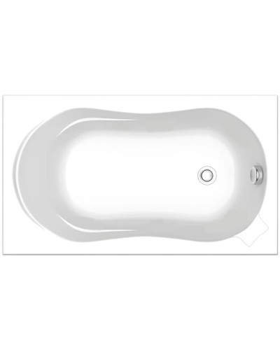 Акриловая ванна 120х70 см Bas Кэмерон B00018