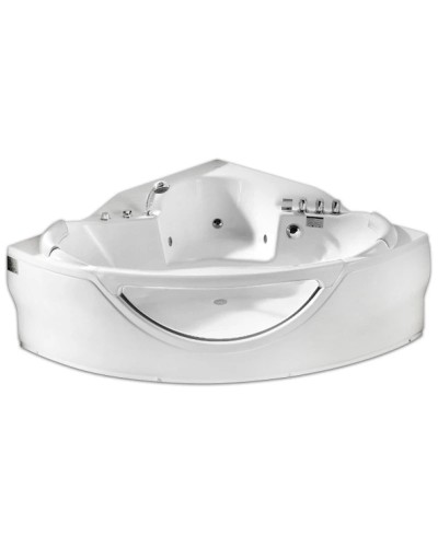 Акриловая гидромассажная ванна 155х155 см Gemy G9025 II B