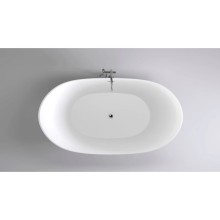 Акриловая ванна 180х80 см Black & White Swan 104SB00