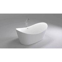 Акриловая ванна 180х80 см Black & White Swan 104SB00