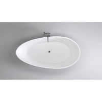 Акриловая ванна 180х90 см Black & White Swan 106SB00