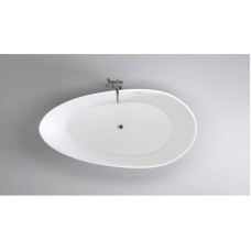 Акриловая ванна 180х90 см Black & White Swan 106SB00