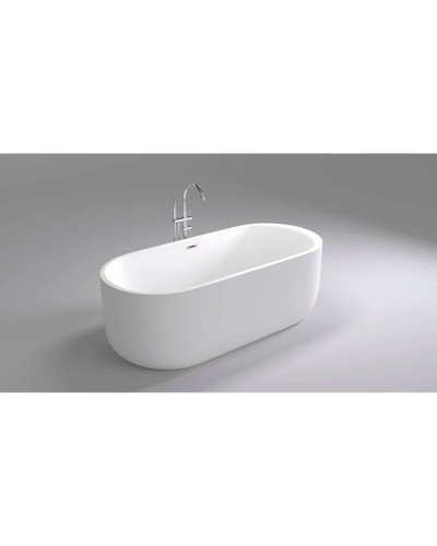 Акриловая ванна 170х80 см Black & White Swan 109SB00