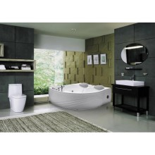 Акриловая гидромассажная ванна 175х160 см Black & White Galaxy 5005000