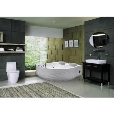 Акриловая гидромассажная ванна 175х160 см Black & White Galaxy 5005000