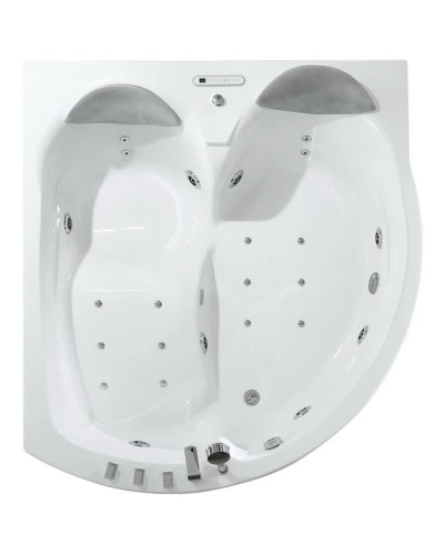 Акриловая гидромассажная ванна 175х160 см Black & White Galaxy 5005000