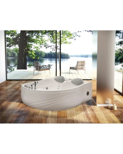 Акриловая гидромассажная ванна 175х160 см Black & White Galaxy 5005000