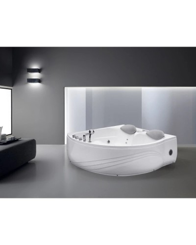 Акриловая гидромассажная ванна 175х160 см Black & White Galaxy 5005000