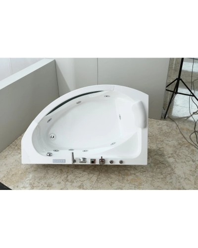 Акриловая гидромассажная ванна 160х100 см Black & White Galaxy 500800L