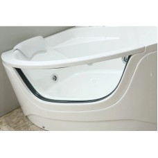 Акриловая гидромассажная ванна 160х100 см Black & White Galaxy 500800L