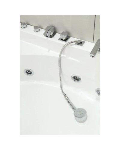 Акриловая гидромассажная ванна 160х100 см Black & White Galaxy 500800L