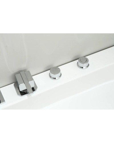 Акриловая гидромассажная ванна 160х100 см Black & White Galaxy 500800R