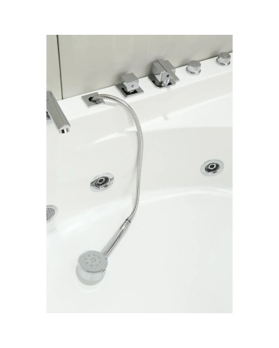 Акриловая гидромассажная ванна 160х100 см Black & White Galaxy 500800R