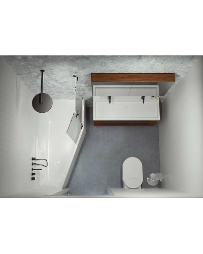 Акриловая ванна Riho Rething Space 170х90 R B113001005 (BR1500500000000) без гидромассажа