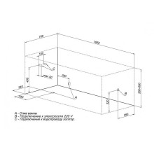 Акриловая ванна Aquanet Bright 165x70 230255 без гидромассажа