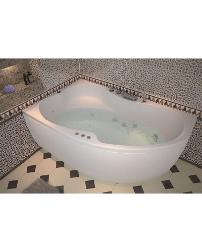 Акриловая ванна Aquanet Capri 160x100 L 205476 без гидромассажа