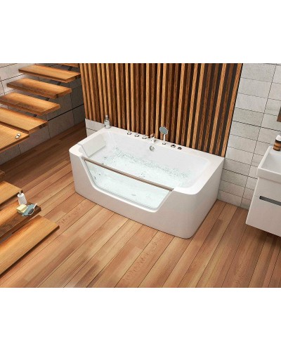 Акриловая ванна Grossman 160х85 GR-16085-1 с гидромассажем