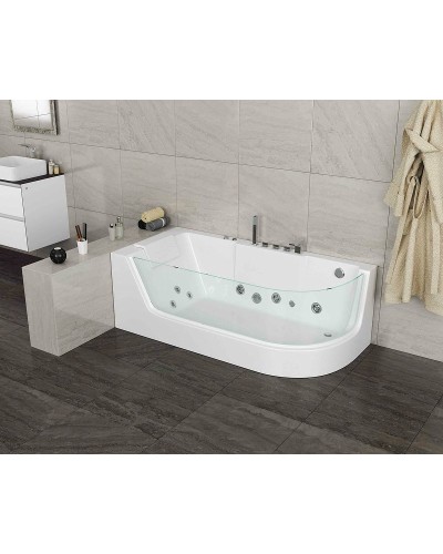 Акриловая ванна Grossman 170х80 GR-17000-1L с гидромассажем