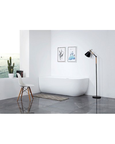 Акриловая ванна Abber 170х75 AB9315 L без гидромассажа