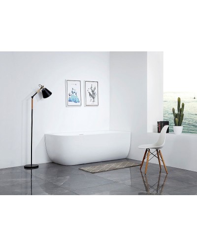 Акриловая ванна Abber 170х75 AB9315 R без гидромассажа