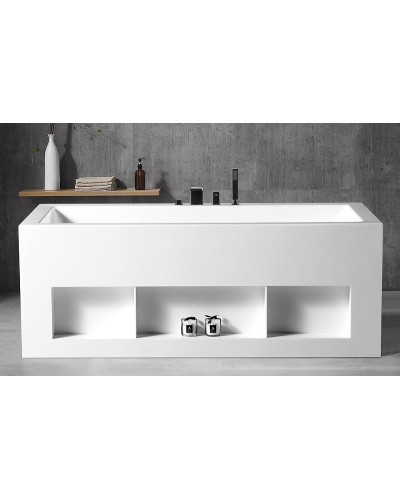 Акриловая ванна Abber 160х80 AB9339-1.6 без гидромассажа