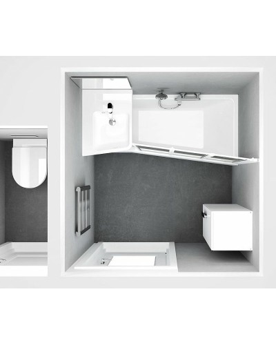 Акриловая ванна Ravak Be Happy II 170x75 L C941000000 без гидромассажа