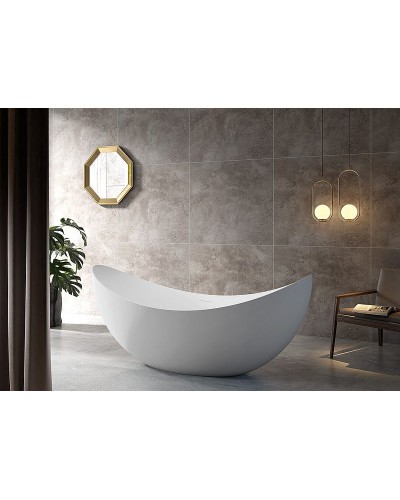 Акриловая ванна Abber 180х80 AB9333 без гидромассажа